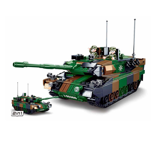2A4 Bundeswehr 766 Teile Sluban M38-B0839 Kampfpanzer Leopard 2A5 