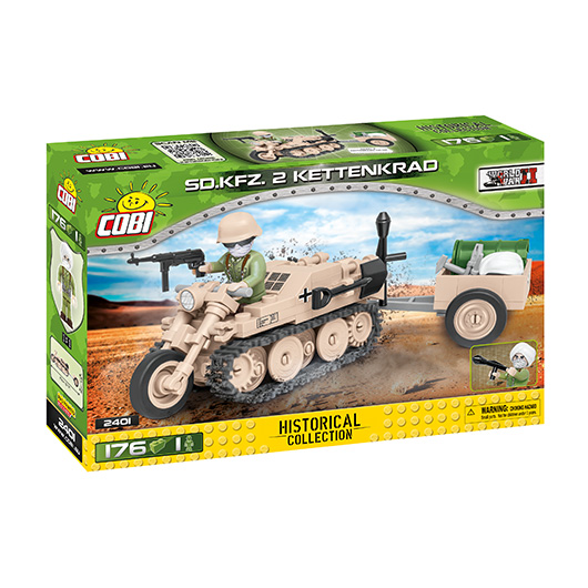 Cobi Historical Collection Bausatz Sd. Kfz. 2 Kettenkrad Typ HK 101 76 Teile 2401 Bild 1