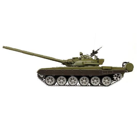 Amewi Rc Panzer Russischer T-72 oliv, 1:16, RTR, schussf., Infrarot-Gefechtssystem, Rauch & Sound, Metallgetriebe -ketten Bild 2