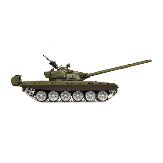 Amewi Rc Panzer Russischer T-72 oliv, 1:16, RTR, schussf., Infrarot-Gefechtssystem, Rauch & Sound, Metallgetriebe -ketten Bild 5