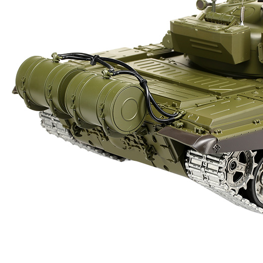 Amewi Rc Panzer Russischer T-72 oliv, 1:16, RTR, schussf., Infrarot-Gefechtssystem, Rauch & Sound, Metallgetriebe -ketten Bild 6