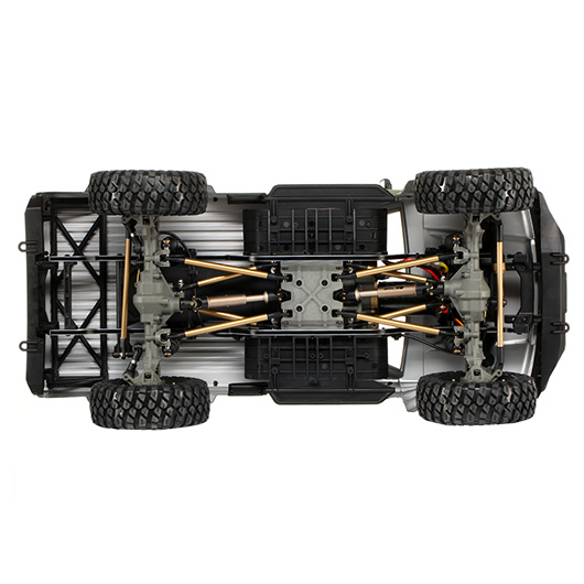 AMXROCK RCX10PS Crawler Profi 1:10 2-Gang Schaltgetriebe Militr Grn Bild 10