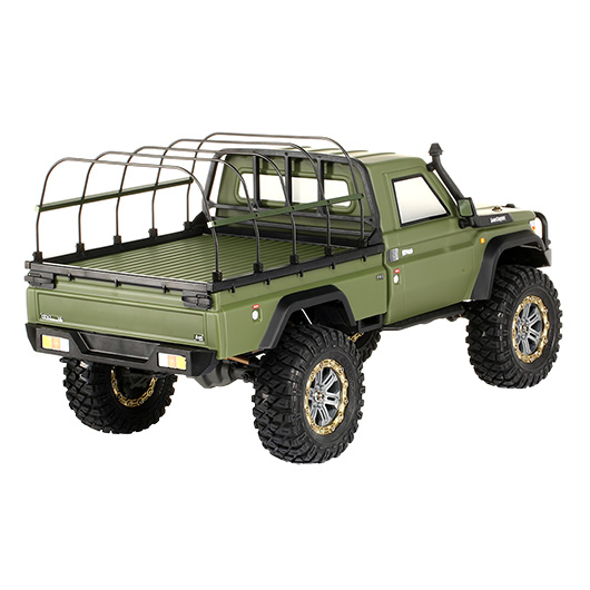 AMXROCK RCX10PS Crawler Profi 1:10 2-Gang Schaltgetriebe Militr Grn Bild 4
