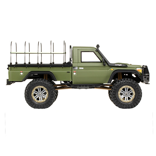 AMXROCK RCX10PS Crawler Profi 1:10 2-Gang Schaltgetriebe Militr Grn Bild 5