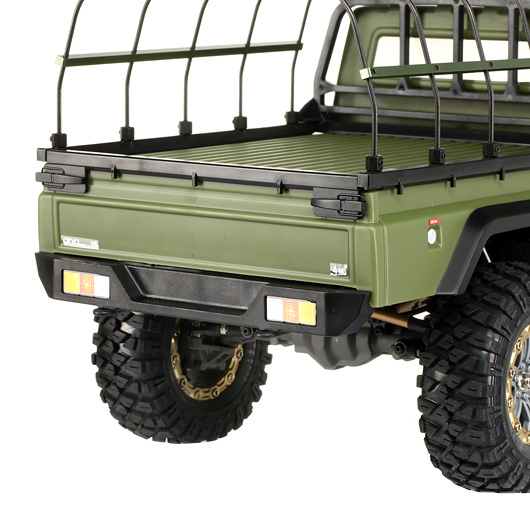 AMXROCK RCX10PS Crawler Profi 1:10 2-Gang Schaltgetriebe Militr Grn Bild 7