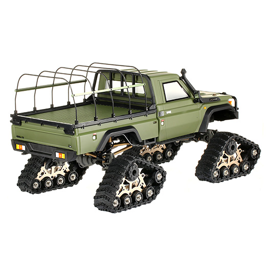 AMXROCK RCX10PTS 1:10 Crawler Profi inkl. Kettenfahrwerk Militr Grn Bild 4