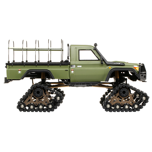 AMXROCK RCX10PTS 1:10 Crawler Profi inkl. Kettenfahrwerk Militr Grn Bild 5