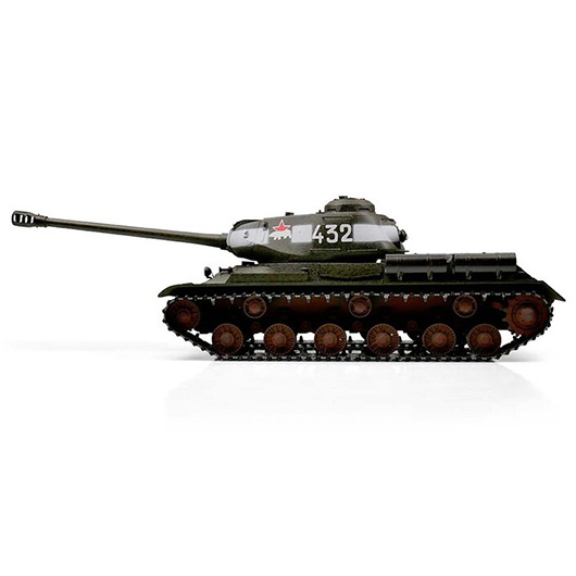 Torro RC Panzer IS-2 grn Profi-Edition 1:16 schussfhig, Rauch & Sound, Metallgetriebe und Metallketten, RTR Bild 1