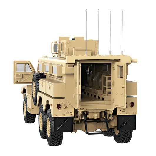 Amewi RC US-Militrfahrzeug MRAP 6X6 1:12 RTR Licht Sound und Rauch 22428 Bild 2