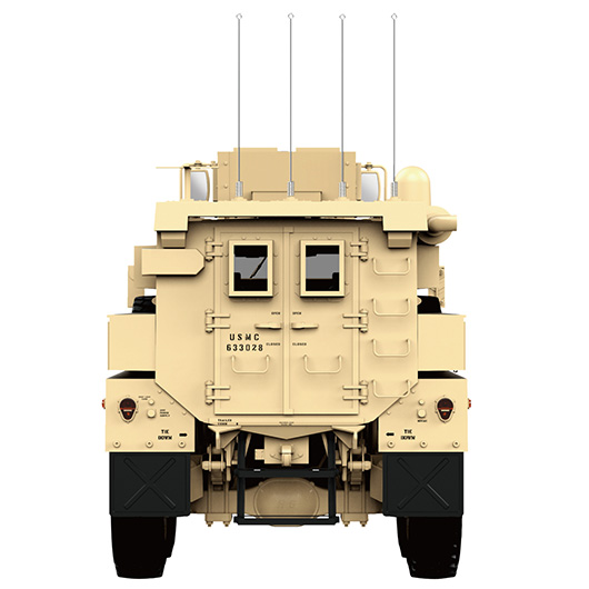 Amewi RC US-Militrfahrzeug MRAP 6X6 1:12 RTR Licht Sound und Rauch 22428 Bild 4