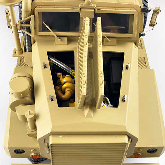 Amewi RC US-Militrfahrzeug MRAP 6X6 1:12 RTR, Rauch, Sound und Licht inkl. Seilwinde Bild 6