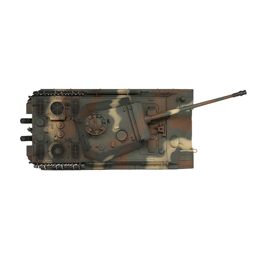 Torro RC Panzer Panther G tarn Profi-Edition 1:16 Infrarot Battlesystem, Rauch & Sound, Metallgetriebe und Metallketten, RTR Bild 5