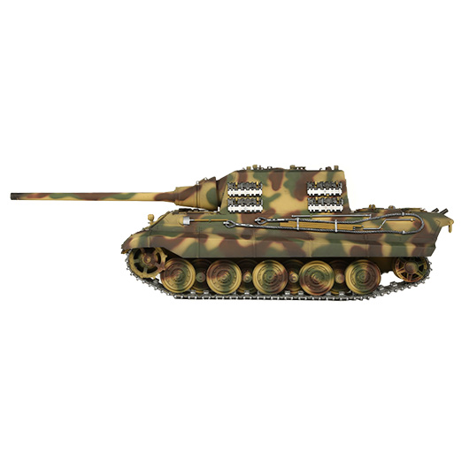 Torro RC Panzer Jagdtiger Sommertarn Profi-Edition 1:16 Infrarot Battlesystem, Rauch & Sound, Metallgetriebe und Metallkette Bild 4