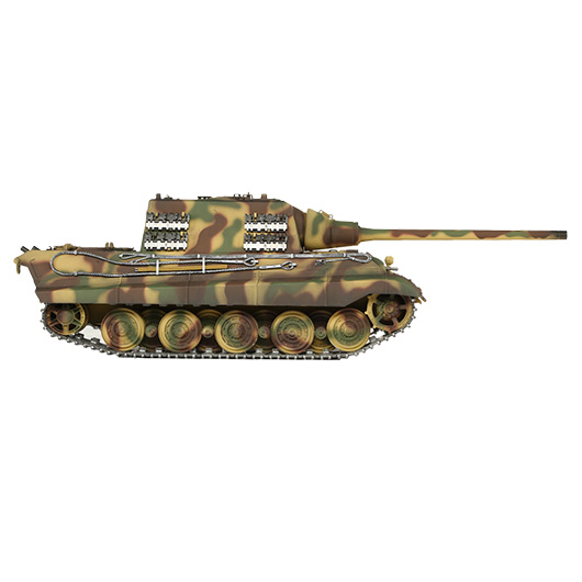 Torro RC Panzer Jagdtiger Sommertarn Profi-Edition 1:16 Infrarot Battlesystem, Rauch & Sound, Metallgetriebe und Metallkette Bild 6