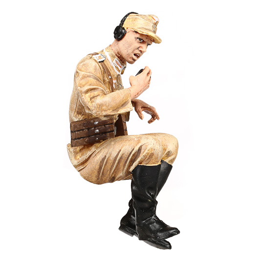 Torro Schwimmwagen Figur Funker 1:16 handbemalt Bild 3