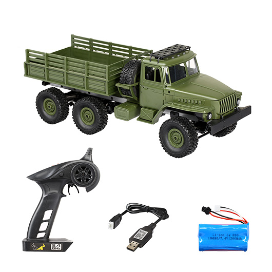 Amewi RC Ural Militr LKW 6WD 1:16 RTR oliv