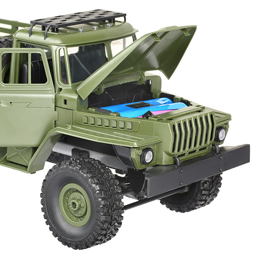 Amewi RC Ural Militr LKW 6WD 1:16 RTR oliv Bild 6