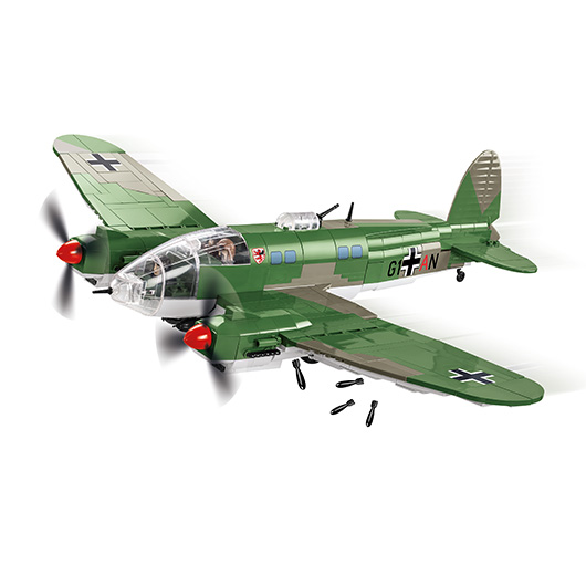 Cobi Historical Collection Bausatz Flugzeug Heinkel HE 111 P-2 675 Teile 5717