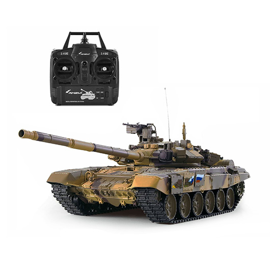 Amewi Rc Panzer T-90 tarn, 1:16, Advanced Line RTR, schussf., Infrarotsystem, Rauch & Sound