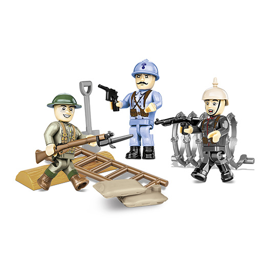 Cobi Historical Collection Soldaten des 1. Weltkrieges 30 Teile 2051