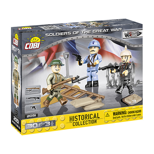 Cobi Historical Collection Soldaten des 1. Weltkrieges 30 Teile 2051 Bild 1