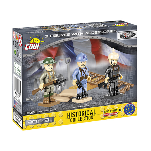 Cobi Historical Collection Soldaten des 1. Weltkrieges 30 Teile 2051 Bild 2