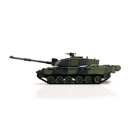 Heng-Long RC Panzer Challenger 2, camo 1:16 schussfhig, Infrarot-Gefechtssystem, Rauch & Sound, Metallgetriebe, Metallkette Bild 1