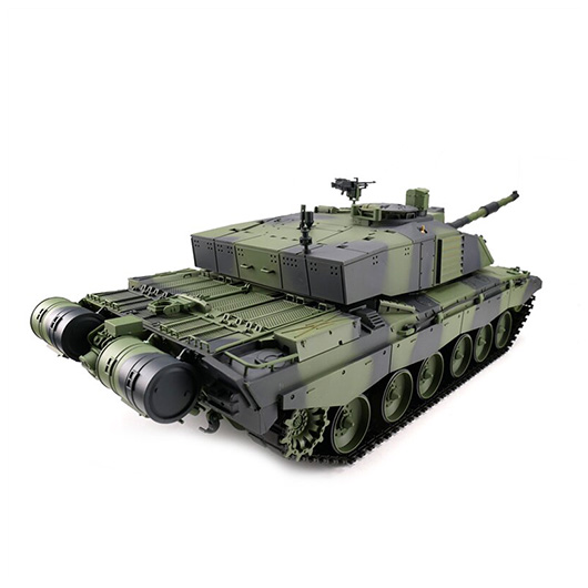 Heng-Long RC Panzer Challenger 2, camo 1:16 schussfhig, Infrarot-Gefechtssystem, Rauch & Sound, RTR Bild 2