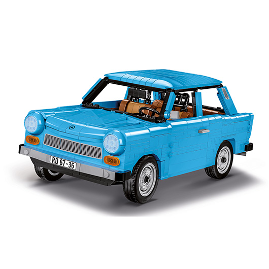 Cobi Youngtimer Collection Bausatz 1:12 Trabant 601 blau 1420 Teile 24331