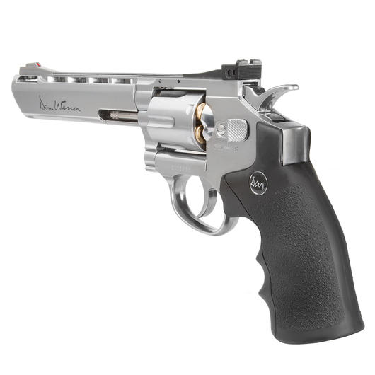 ASG Dan Wesson 6 Zoll 4,5mm Diabolo CO2 Revolver chrom gezogener Lauf Bild 3