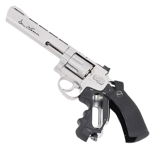 ASG Dan Wesson 6 Zoll 4,5mm Diabolo CO2 Revolver chrom gezogener Lauf Bild 10