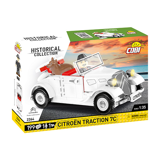 Cobi Historical Collection Bausatz 1934 Citroen Traction 7C 199 Teile 2264 Bild 1