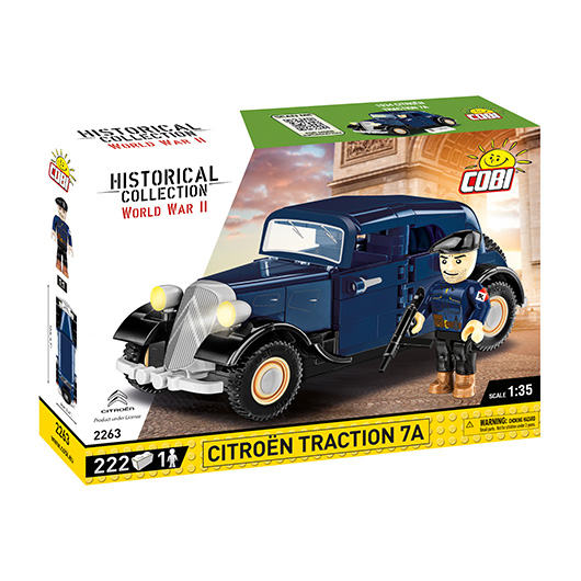 Cobi Historical Collection Bausatz 1935 Horch 830 BK Cabriolet 243 Teile 2262 Bild 1