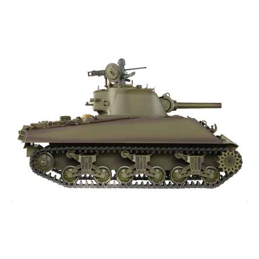 Heng-Long RC Panzer Sherman M4A3, grn 1:16 schussfhig, Infrarot-Gefechtssystem, Rauch & Sound, RTR Bild 3