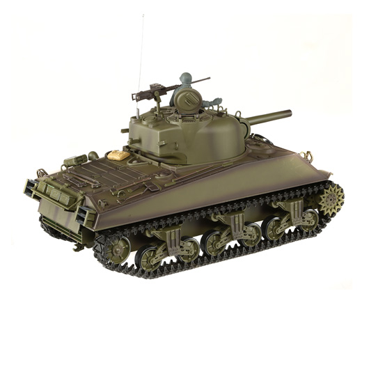Heng-Long RC Panzer Sherman M4A3, grn 1:16 schussfhig, Infrarot-Gefechtssystem, Rauch & Sound, RTR Bild 9