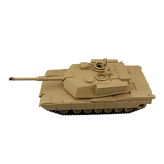 Amewi Rc Panzer U.S. M1A2 Abrams sand, 1:16, Advanced Line RTR, schussfhig, Infrarotsystem, Rauch & Sound Bild 3
