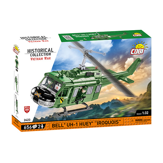 Cobi Historical Collection Bausatz Hubschrauber Bell UH-1 Huey Iroquois 656 Teile 2423 Bild 3