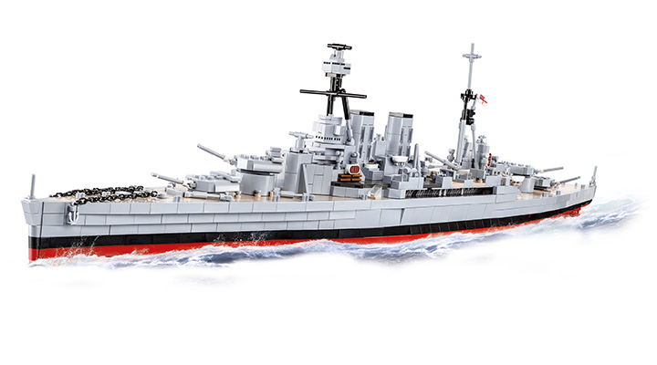 Cobi Historical Collection Bausatz Schlachtkreutzer HMS Hood 2613 Teile 4830