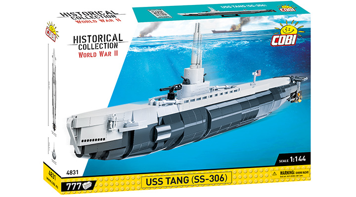 Cobi Historical Collection Bausatz U-Boot USS Tang - SS-306 777 Teile 4831 Bild 2