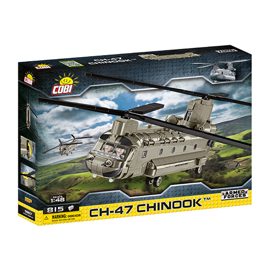 Cobi Armed Forces Bausatz Transporthubschrauber CH-47 Chinook 815 Teile 5807 Bild 2