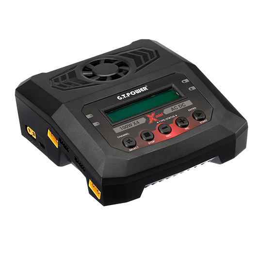 GTPower X4 Mini Quadro Ladegert LiPo / NiMH / Pb 10A 400W 12 / 230V GT169 Bild 1