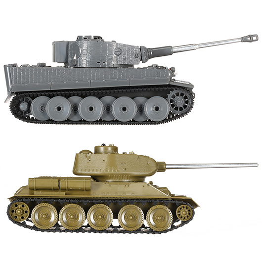 Torro Rc Panzer World of Tanks Set 1:30 RTR IR Tiger I + T34/85 Sound inkl. WOT Invide Code & Bonus Code Bild 3