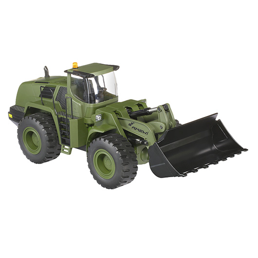 Amewi RC Radlader G485E ME Militr 1:14 RTR 10-Kanal oliv Bild 4