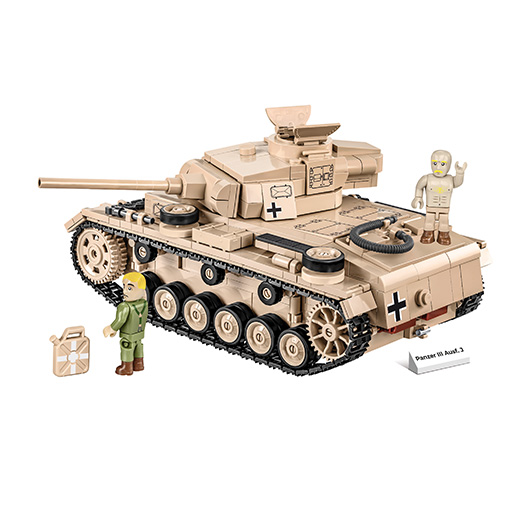Cobi Historical Collection Bausatz Panzer III Ausf. J 2in1 780 Teile 2562 Bild 1