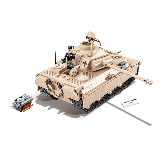 Cobi Historical Collection Bausatz Panzer PzKpfw V Panther Ausf. G 905 Teile 2566 Bild 2