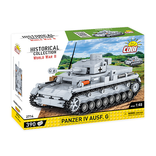 Cobi Historical Collection Bausatz Panzer IV Ausf. G 1:48 390 Teile 2714 Bild 1