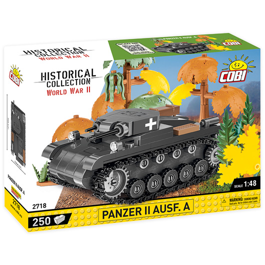 Cobi Historical Collection Bausatz Panzer II Ausf. A 1:48 250 Teile 2718 Bild 1