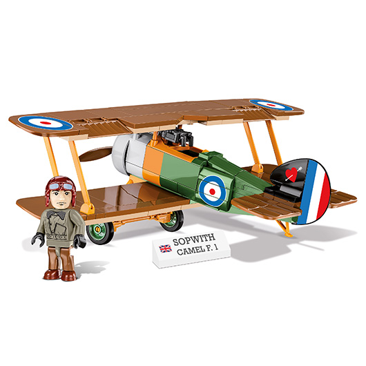 Cobi Historical Collection Bausatz Flugzeug Sopwith Camel F.1 176 Teile 2987 Bild 1