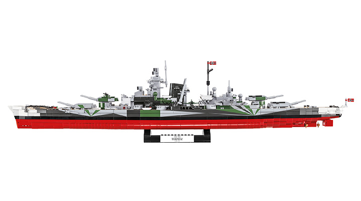 Cobi Historical Collection Bausatz Schlachtschiff Tirpitz 2810 Teile 4839 Bild 3