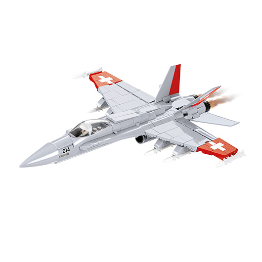 Cobi Armed Forces Bausatz Flugzeug F/A-18C Hornet Swiss Air Force 540 Teile 5819